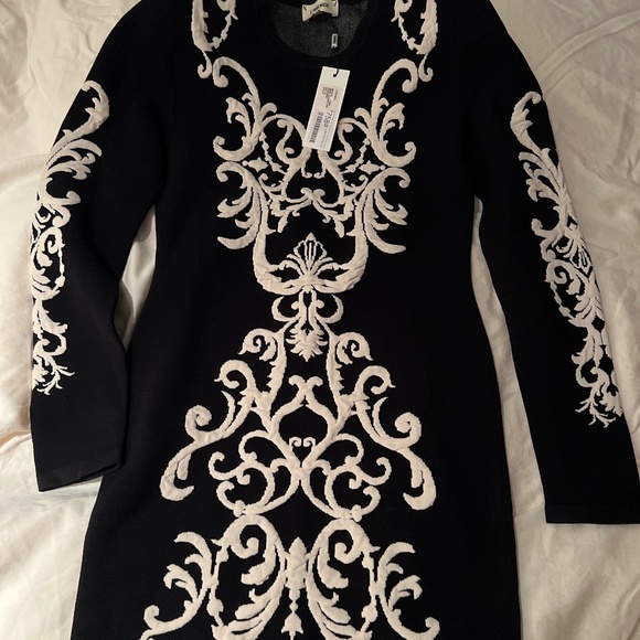 L’agence Amadi Jacquard dress black - Picture 4 of 4